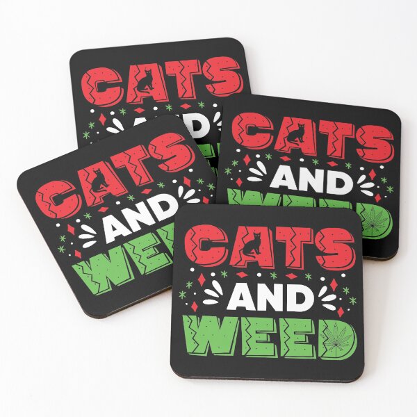 Item preview, Cats and Weed designed and sold by angelusdark.