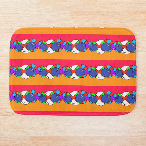 Item preview, Conejillo de indias retro con gafas de sol designed and sold by BonnieButterfly.