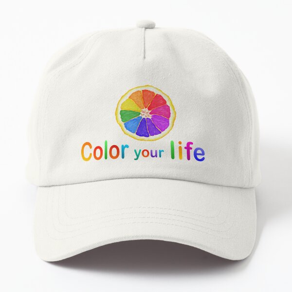 Color your life Dad Hat