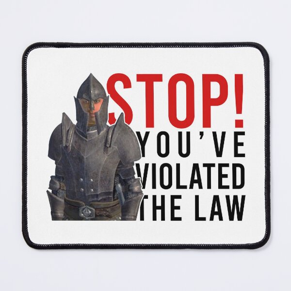 Item preview, Stop! You've Violated The Law designed and sold by artsylab.