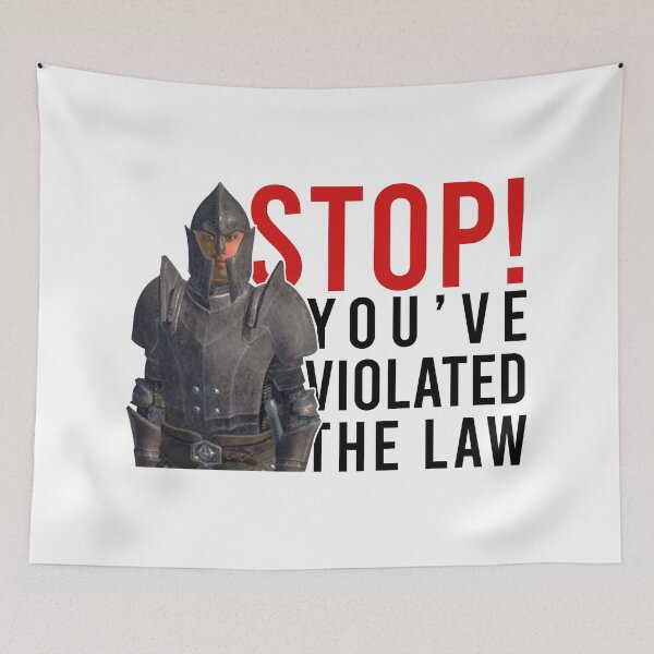 Item preview, Stop! You've Violated The Law designed and sold by artsylab.