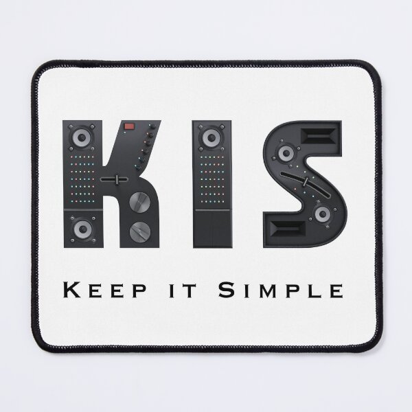 Item preview, KIS - Keep it Simple - Sound Box designed and sold by Hell-Prints.