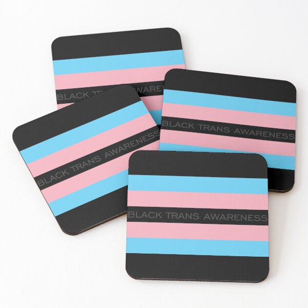 Item preview, Black Trans Awareness Flag designed and sold by GF Design.