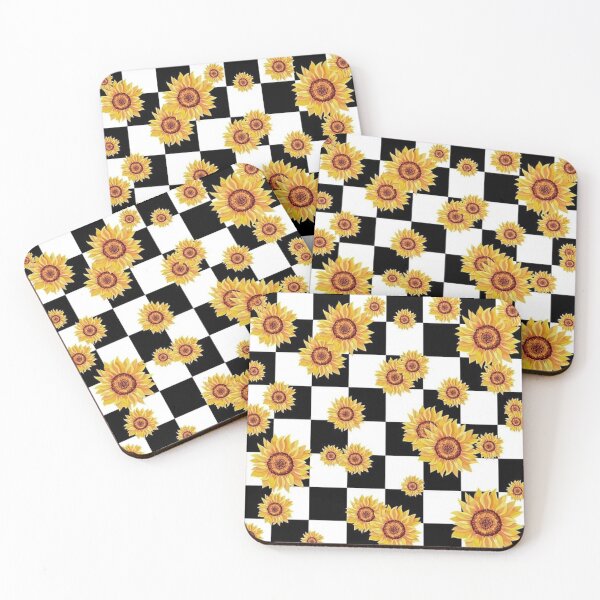 Item preview, Chess Board Sunflowers designed and sold by lazyart24.