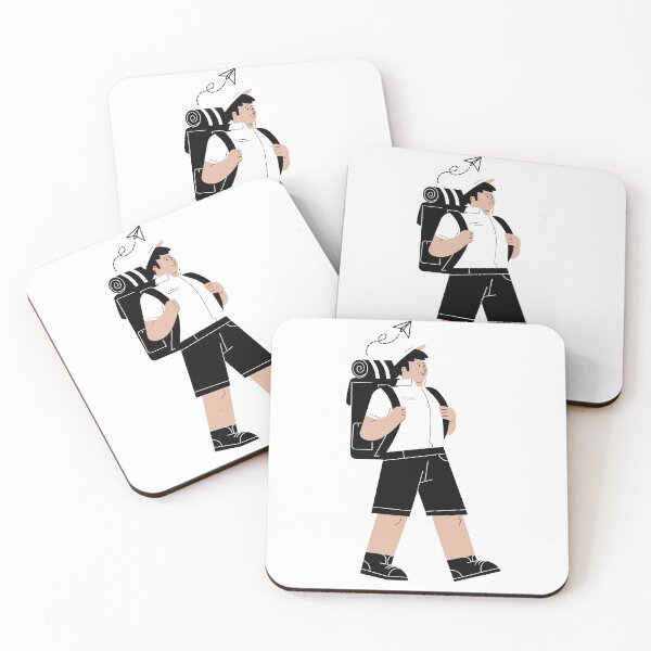 Item preview, The Backpacker designed and sold by Parag's Travel Shop.