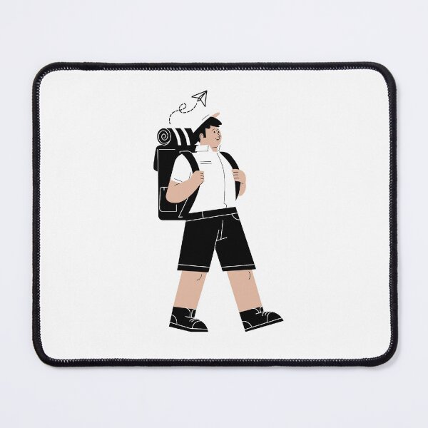 Item preview, The Backpacker designed and sold by Parag's Travel Shop.