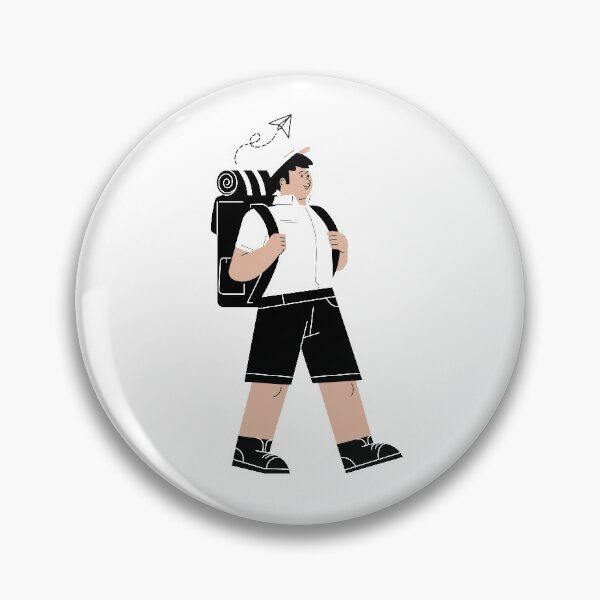 Item preview, The Backpacker designed and sold by Parag's Travel Shop.