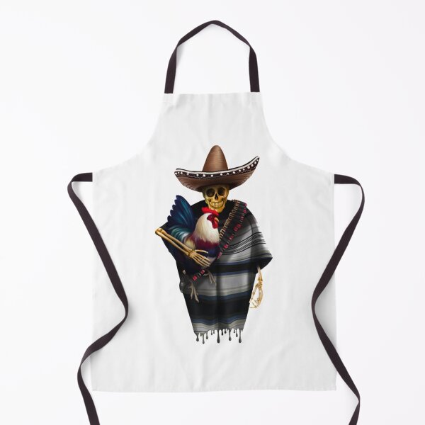 Item preview, skeleton holding a rooster designed and sold by ApplingAcres.