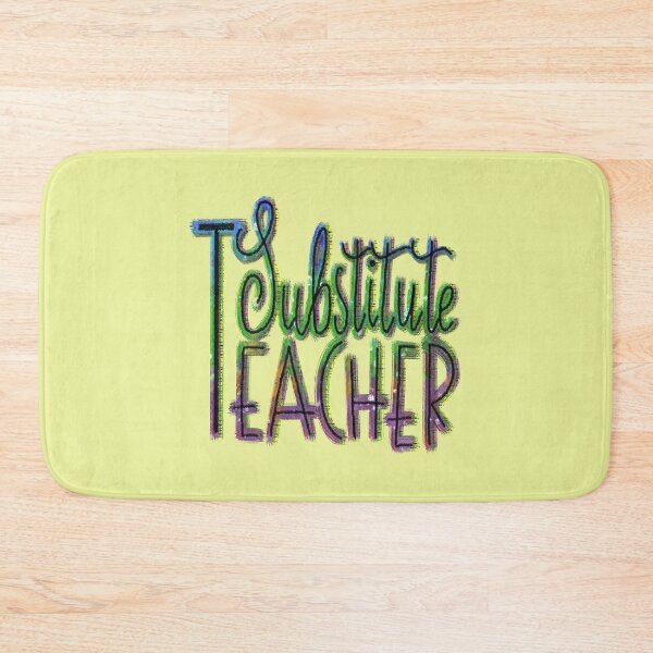 Item preview, Substitute Teacher, Hand Letter designed and sold by dalypdesign.