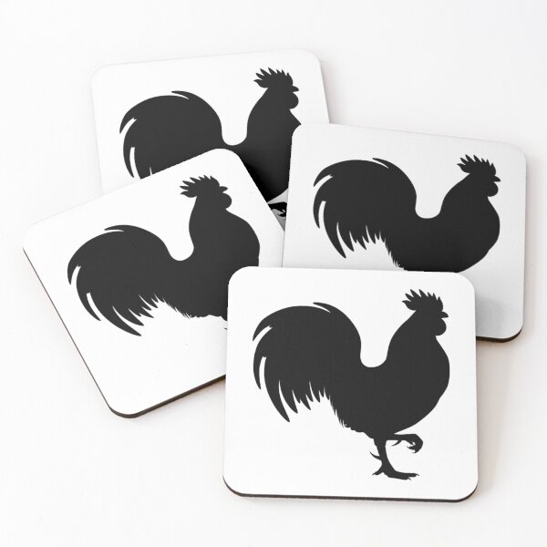 Item preview, rooster black silhouette   designed and sold by ApplingAcres.
