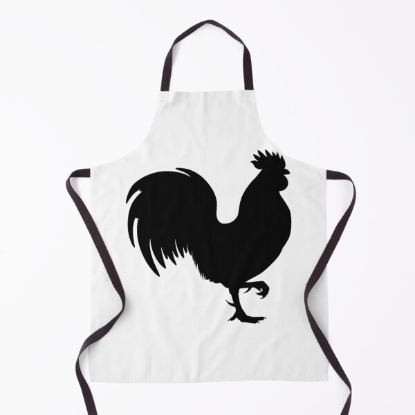 Item preview, rooster black silhouette designed and sold by ApplingAcres.