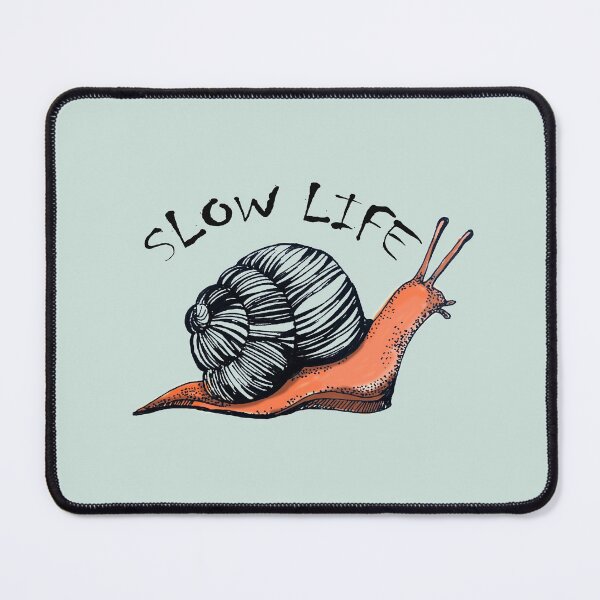 Item preview, Slow life snail designed and sold by Lemontreeart63.