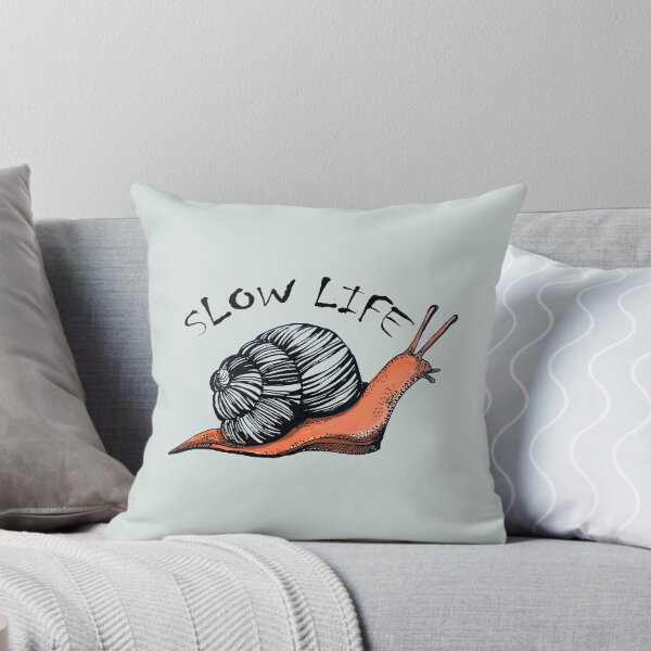 Item preview, Slow life snail designed and sold by Lemontreeart63.