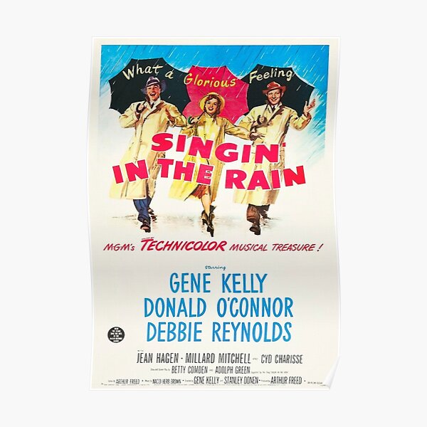 /Singin' in the Rain Poster Poster