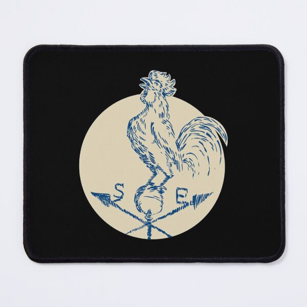 Item preview, Rooster Cockerel Crowing Weather Vane Etching   designed and sold by ApplingAcres.