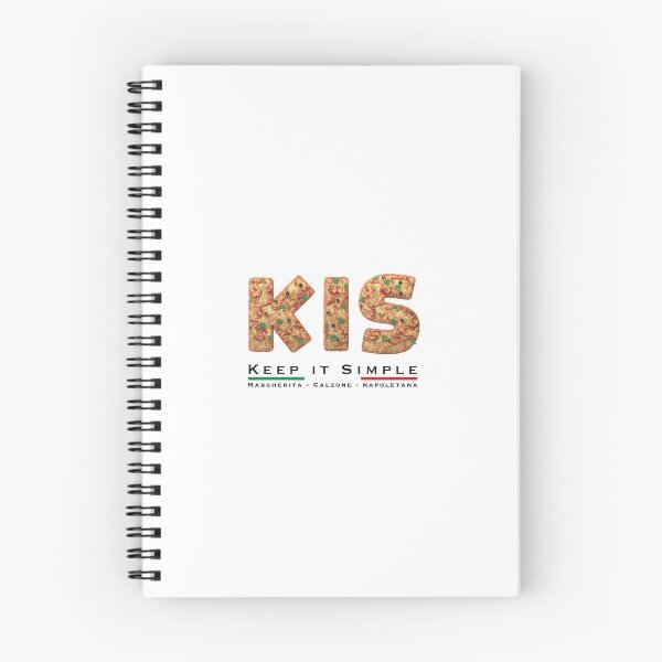 Item preview, KIS - Keep it Simple - Pizza designed and sold by Hell-Prints.