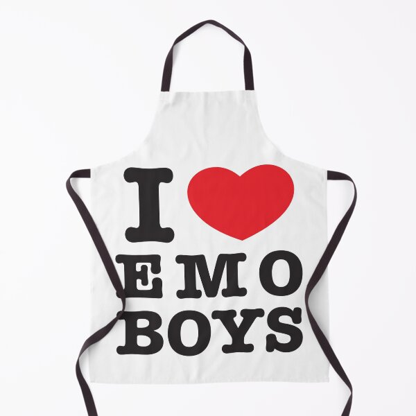 Item preview, I Love or Heart Emo Boys designed and sold by heckgogh.