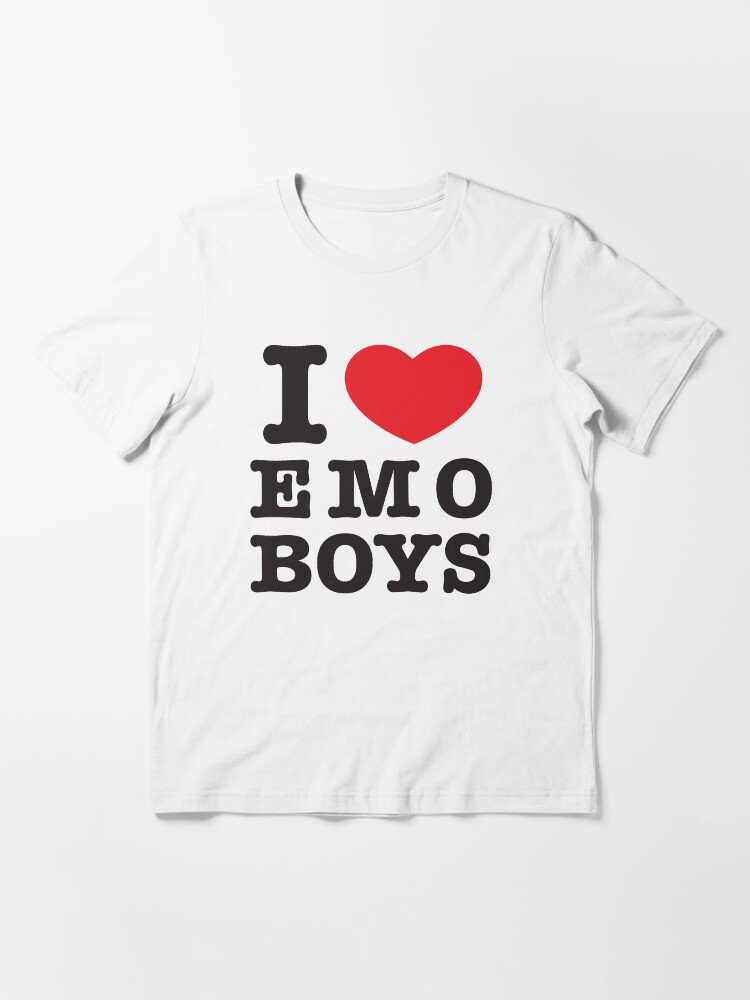 I Love Emo Girls Shirt I Heart Emo Girls Tshirt' Women's Premium Slim Fit  Sweatshirt