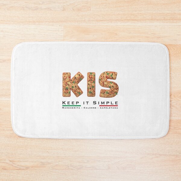 Item preview, KIS - Keep it Simple - Pizza designed and sold by Hell-Prints.
