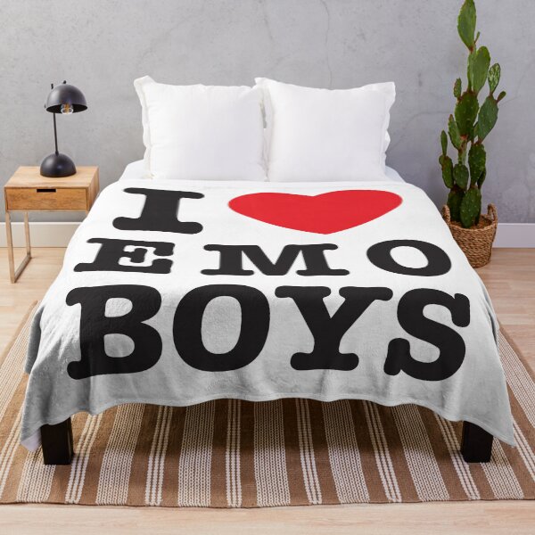 Item preview, I Love or Heart Emo Boys designed and sold by heckgogh.