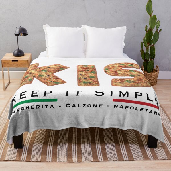 Item preview, KIS - Keep it Simple - Pizza designed and sold by Hell-Prints.