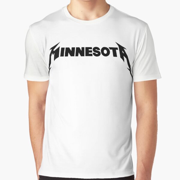 Minnesota, Metallica Graphic T-Shirt for Sale by iamtheliqour