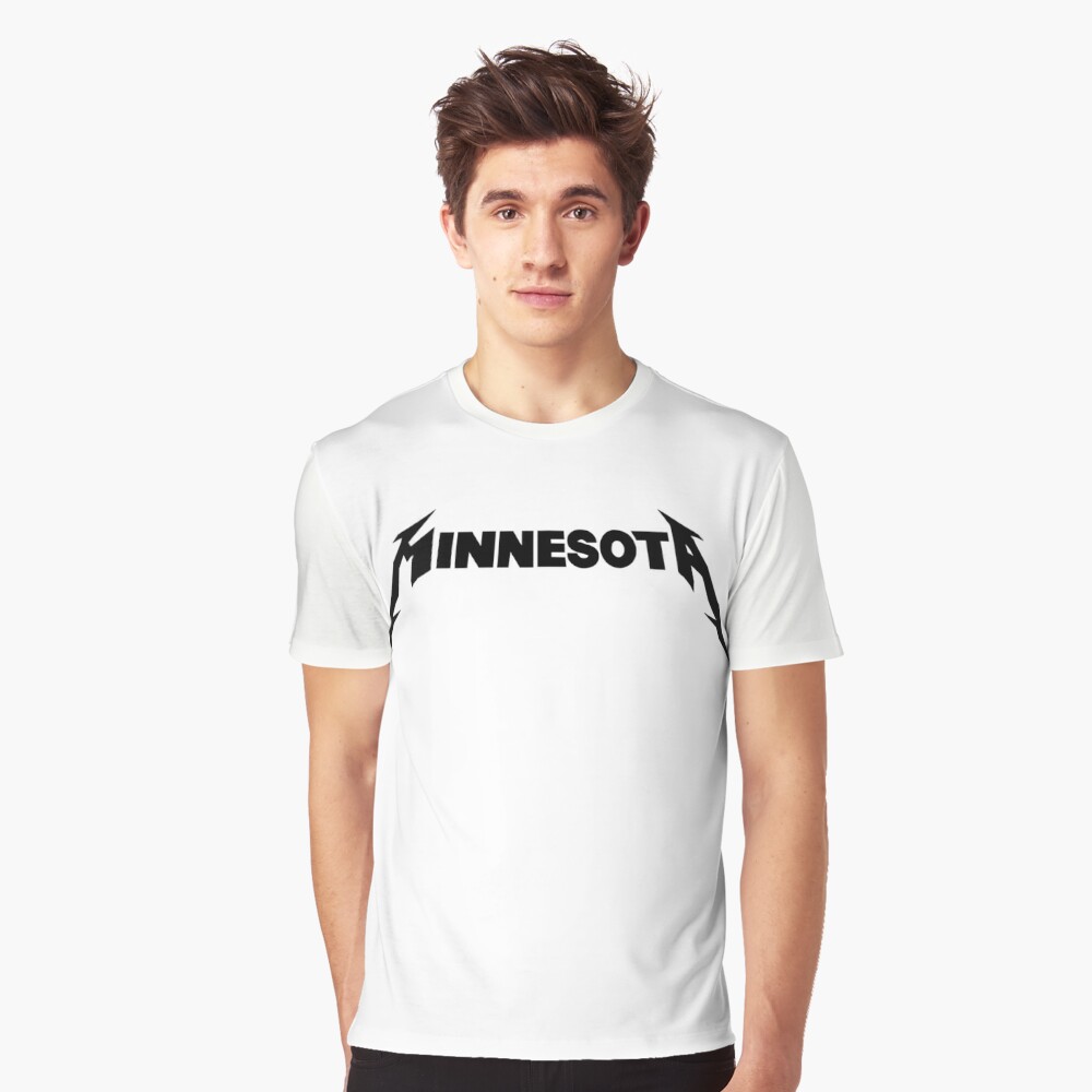 Minnesota, Metallica Graphic T-Shirt for Sale by iamtheliqour