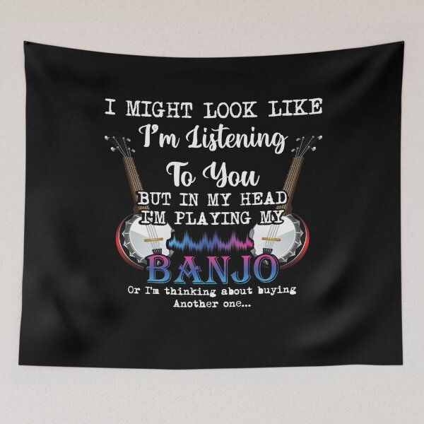 Item preview, i moght look like i am listening but i play banjo designed and sold by Arneeeeee.