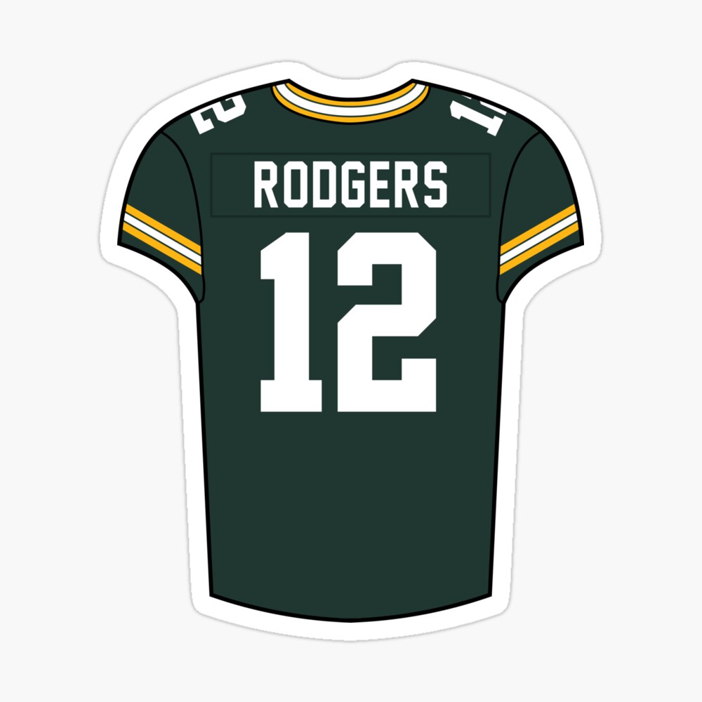 Aaron Rodgers Home Jersey Poster for Sale by designsheaven