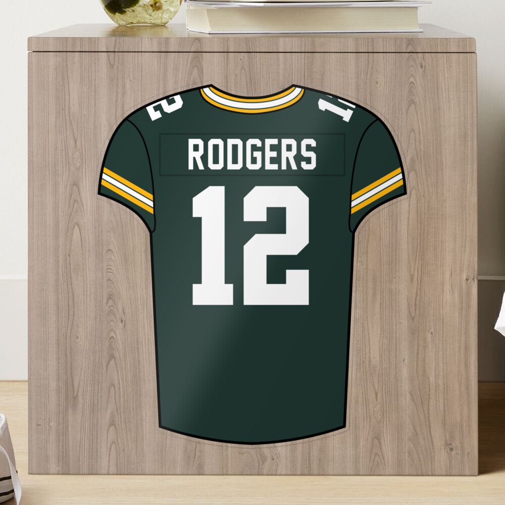 Aaron Rodgers Home Jersey Poster for Sale by designsheaven