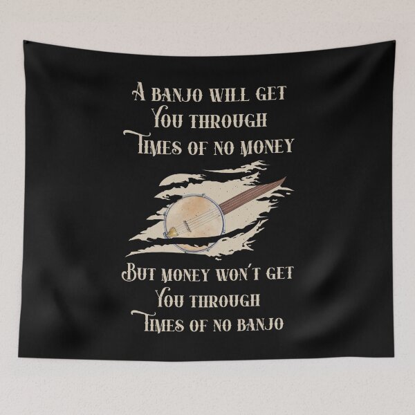 Item preview, A Banjo will get you through times of no money designed and sold by Arneeeeee.