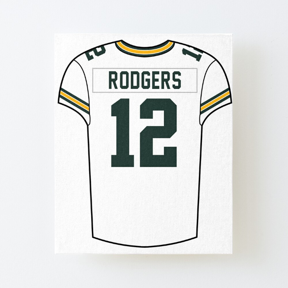 'Aaron Rodgers Away Jersey' Poster for Sale by designsheaven