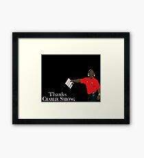 charlie strong Framed Print
