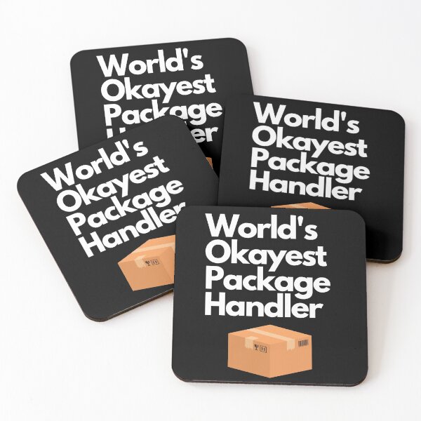 Item preview, World's Okayest Package Handler designed and sold by BearsAreToys.