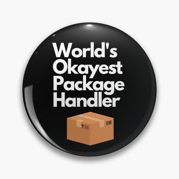 Item preview, World's Okayest Package Handler designed and sold by BearsAreToys.