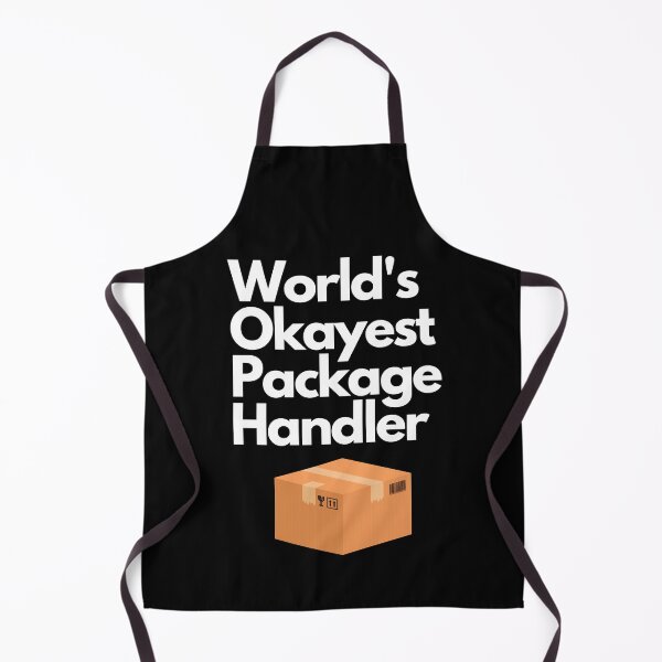 Item preview, World's Okayest Package Handler designed and sold by BearsAreToys.