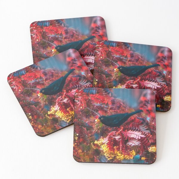 Item preview, Autumn Blackbird  designed and sold by Alisonchambers2.