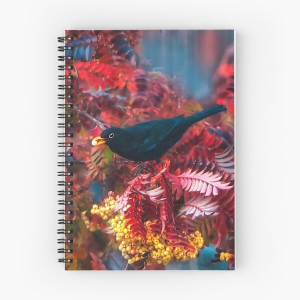 Item preview, Autumn Blackbird  designed and sold by Alisonchambers2.