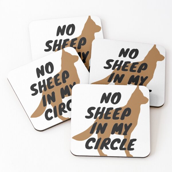 Item preview, No sheep in my circle - word  designed and sold by Kinkalow.