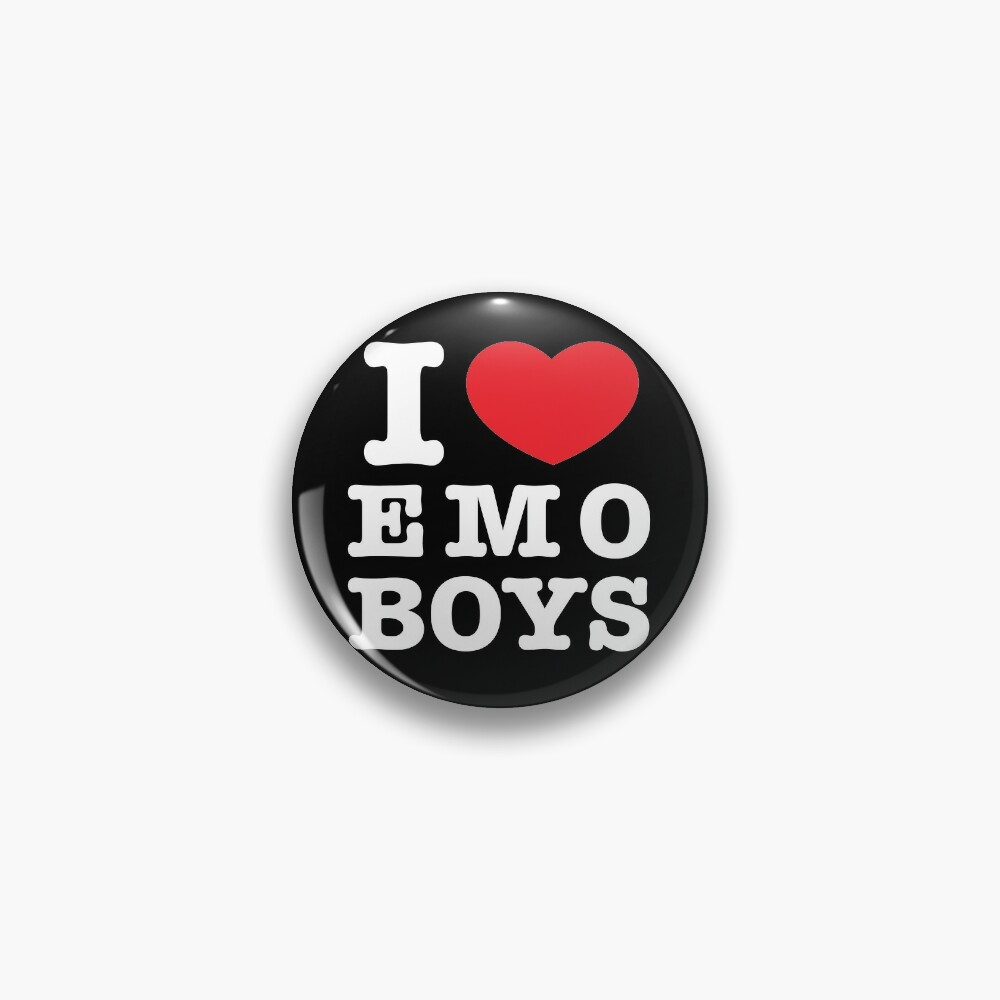 I Love Emo Boys  Pin for Sale by suns8