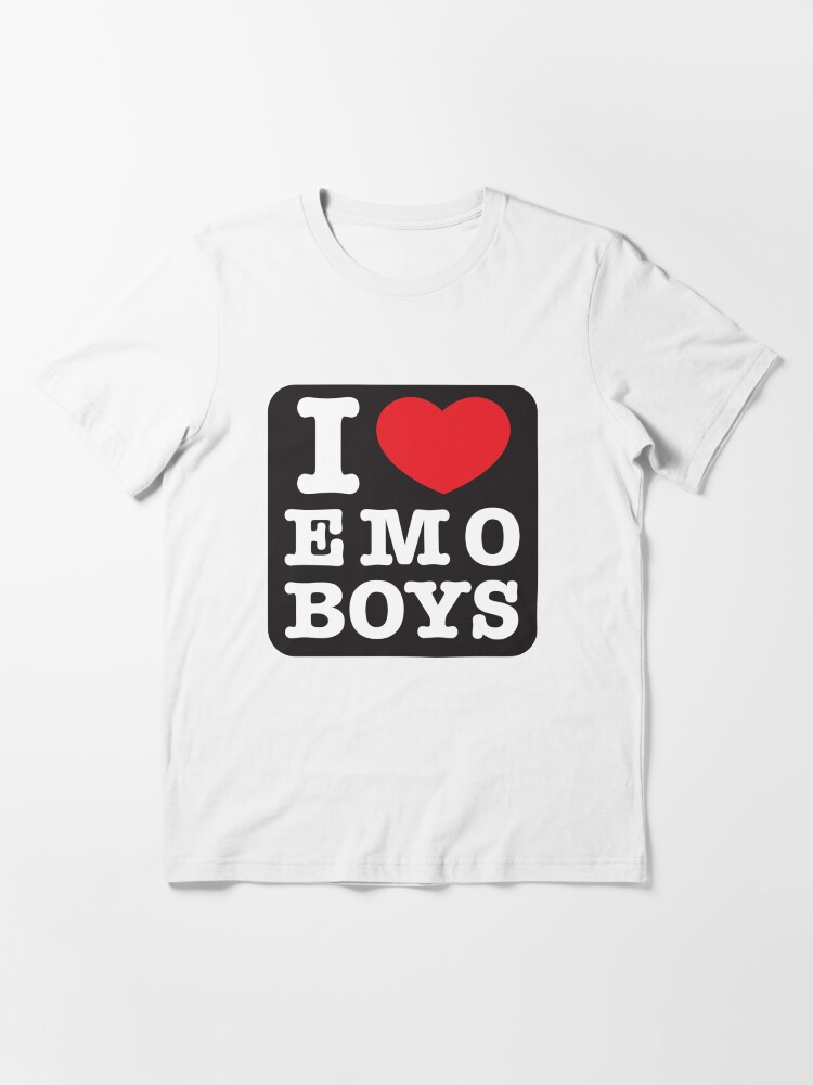 I Love Emo Boys Gifts  Essential T-Shirt for Sale by suns8