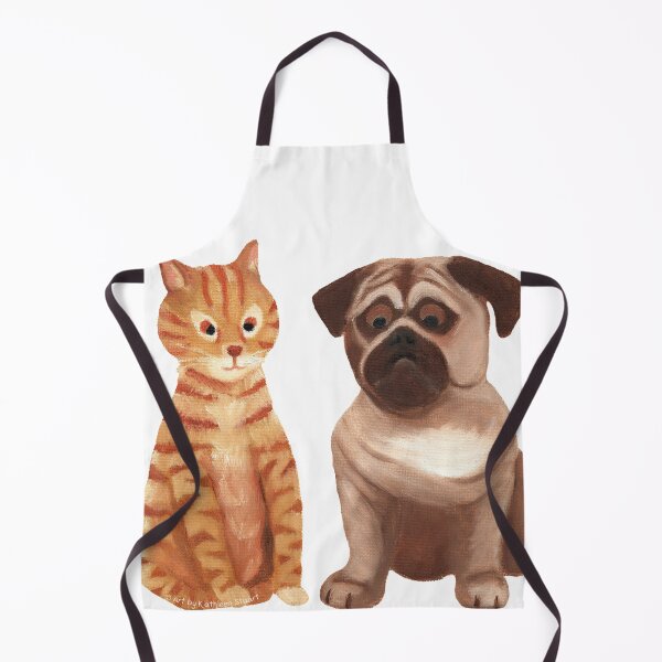 Item preview, Milo and Otis - Cat and Dog Painting designed and sold by Art by Kathleen Stuart.