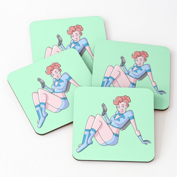 Item preview, Blue Cosmic Space Girl designed and sold by Justin Rostad.