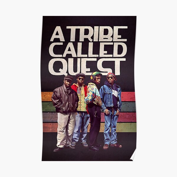 Poster Affiche A Tribe Called Quest Photo New York Rap HipHop 90's Vintage 