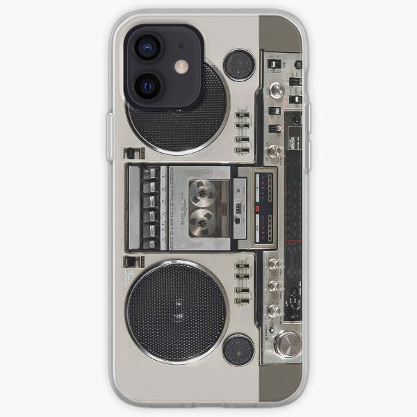 Vintage 80s Boombox Ghettoblaster iPhone Soft Case