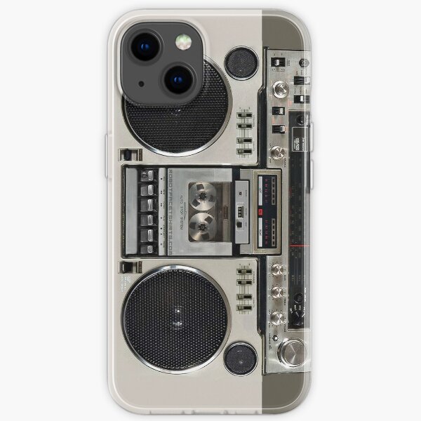 Vintage 80s Boombox Ghettoblaster iPhone Soft Case