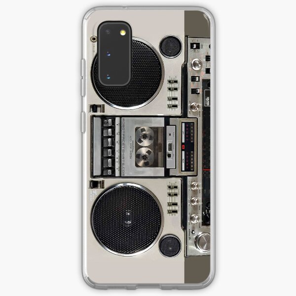 Vintage 80s Boombox Ghettoblaster Samsung Galaxy Soft Case