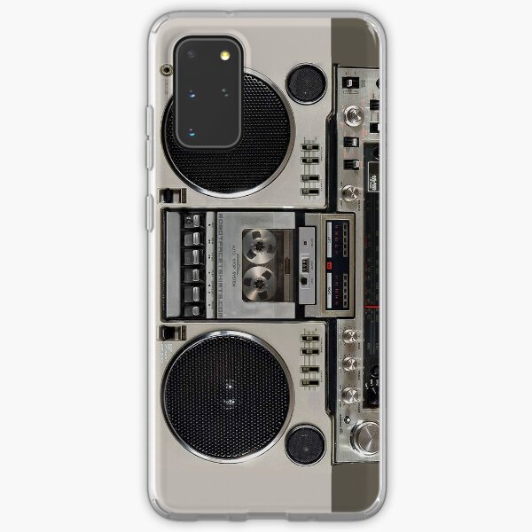 Vintage 80s Boombox Ghettoblaster Samsung Galaxy Soft Case