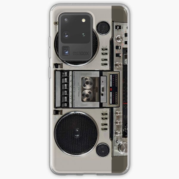 Vintage 80s Boombox Ghettoblaster Samsung Galaxy Soft Case