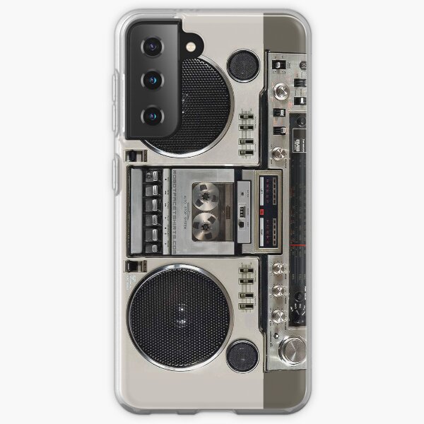 Vintage 80s Boombox Ghettoblaster Samsung Galaxy Soft Case